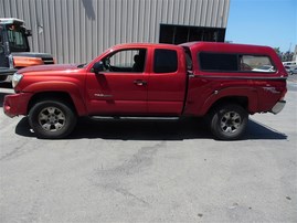 2008 TOYOTA TACOMA EXTRA CAB SR5 PRERUNNER RED 4.0 AT 2WD TRD OFF ROAD PACKAGE Z20110